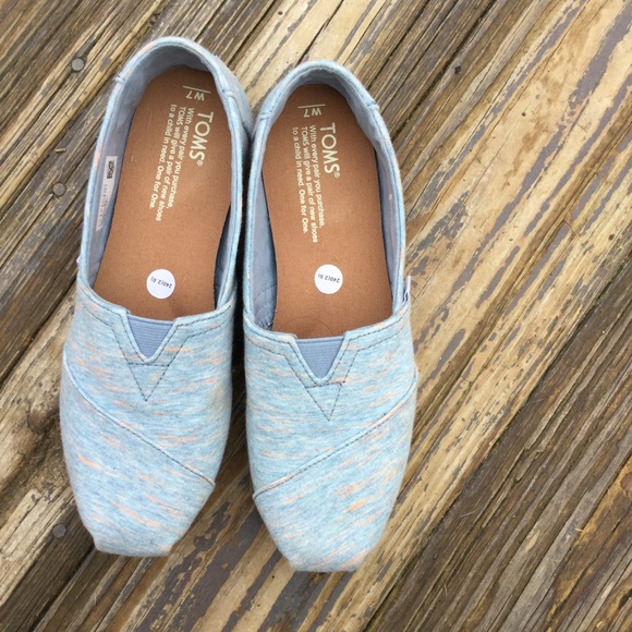 Alaskan Blue Heather Wool Toms - Picture 5 of 7